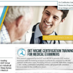 NADME,Mational Academy of DOT Medical Examiners